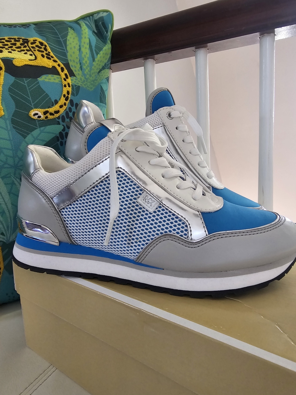 Michael Kors Maddy Trainer Perfect Sky